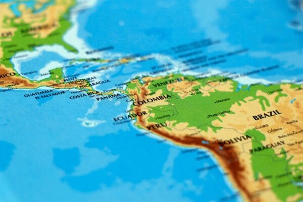 Central and south america