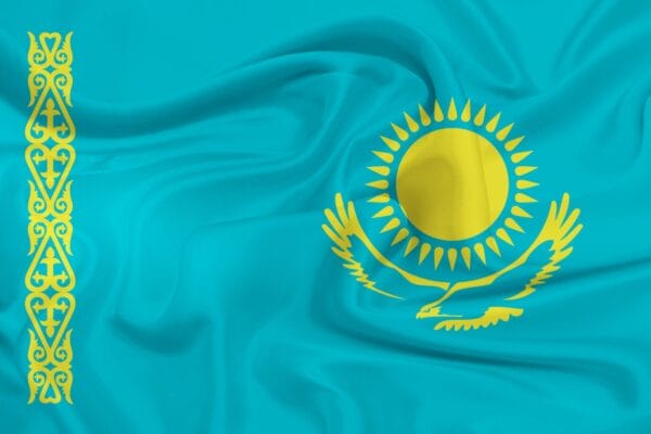 Kazakhstan flag