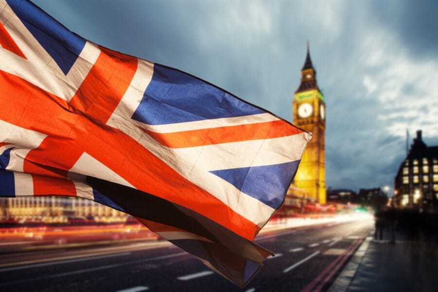 UK flag & Big Ben