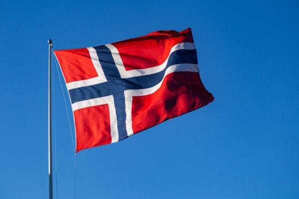 Norwegian flag.