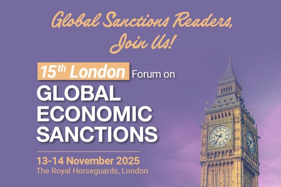 C5 15th London Forum on Global Economic Sanctions on 13–14 November 2025